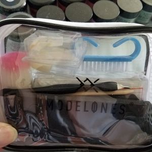 Nail tools, bag and remover wipes